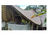 Dijual Cepat Tanah dan 3,5 Villa Bambu 1/2 Jadi View Jungle - Tegalalang Ubud Bali