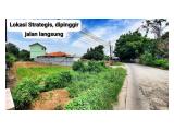 Jual Tanah di Pinggir Jalan Raya Pasar Babelan Bekasi - Luas 649 m2 SHM