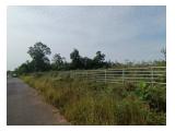 Dijual Tanah / Lahan Pinggir Jalan Lintas Kabupaten (Belitung - Belitung Timur)