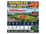Sewa Lahan STRATEGIS TIGARAKSA Tangerang - Luas 4000 m2 Lebih - SHM